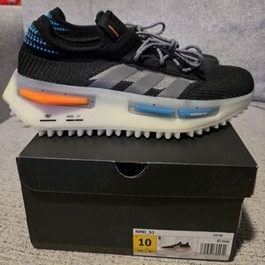 Adidas NMD S1 Orange and Teal size 10 with Box